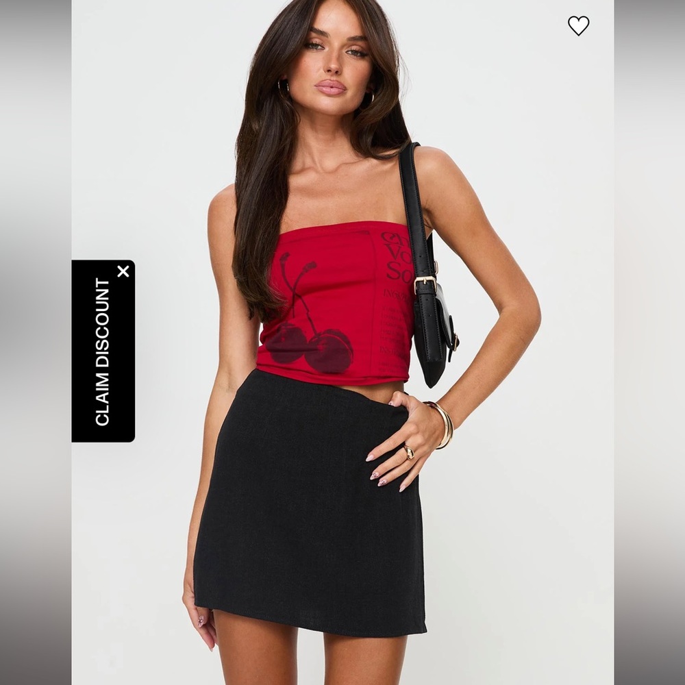 Selby Mini Skirt Black